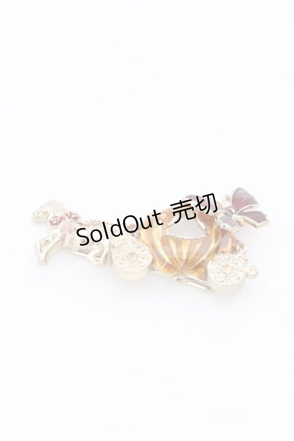 画像1: LOLITAその他 / 馬車ブローチ  ゴールド O-25-05-30-1027-LO-AC-OW-ZT444-F001 (1)