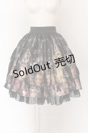 画像: ATELIER PIERROT / Evening Partyスカート  ブラック O-25-01-26-096-EL-SK-IG-OS