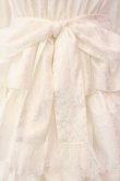 画像3: Vallee lys / Coquelicot Dress midi length Jacquard  ホワイト O-25-01-26-010-GO-OP-OW-OS (3)
