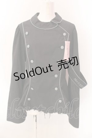 画像: metamorphose / 【プラスサイズ】Little Nurse 長袖ブラウス 2 クロ O-25-01-26-028-ME-BL-OW-OS