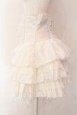 画像4: ATELIER PIERROT / ミニコルセットスカート  ホワイト O-25-01-28-020-EL-SK-OW-OS (4)