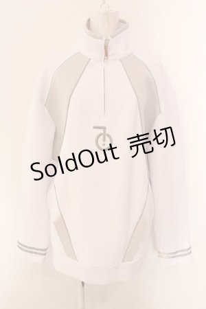 画像: ililil / サイバーリフレクタージャージー  ホワイト O-25-01-29-004-PU-TO-YM-OS