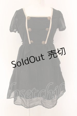 画像: PUTUMAYO / 窓ネコレイヤードワンピース  ブラック O-25-01-29-024-PT-OP-IG-ZS