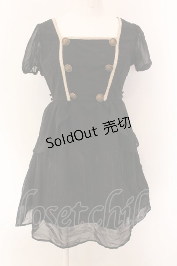 画像1: PUTUMAYO / 窓ネコレイヤードワンピース  ブラック O-25-01-29-024-PT-OP-IG-ZS (1)