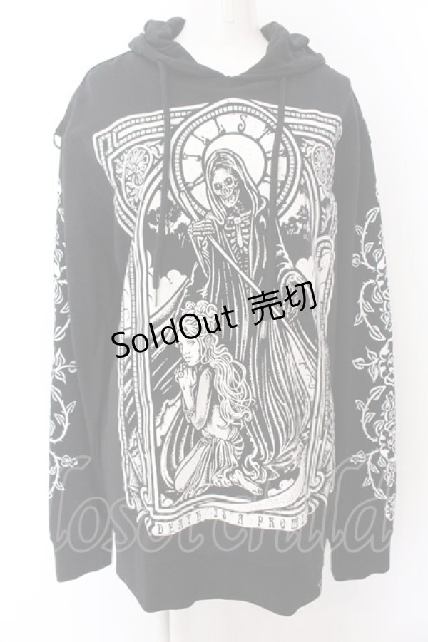 画像1: KILLSTAR / PROMISE フーディ M ブラック O-25-01-30-021-PU-TO-OW-OS (1)