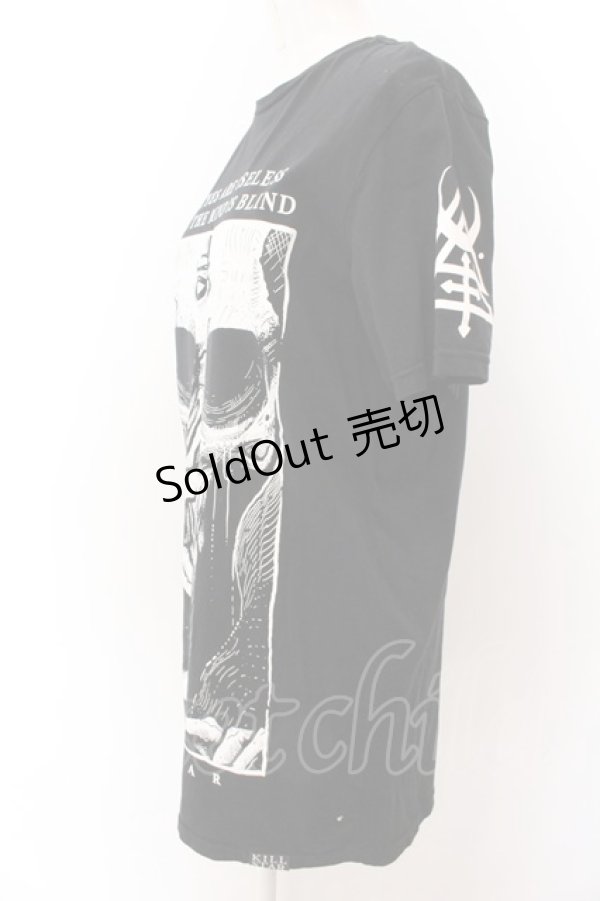 画像2: KILL STAR / Blind Mind T-Shirt　Tシャツ S ブラック O-25-01-30-022-SL-TO-OW-OS (2)