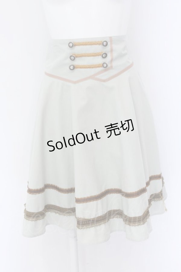 画像1: axes femme POETIQUE / ナポレオンフレアスカート M グリーン O-25-01-31-1064-AX-SK-OW-ZY (1)