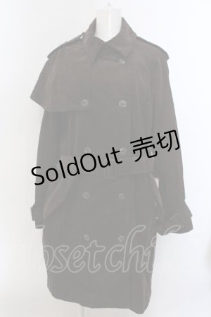 画像: 【SALE】MILKBOY / DETECTIVE 2WAYコート  ブラウン O-25-01-31-2052-MB-CO-IG-ZT007