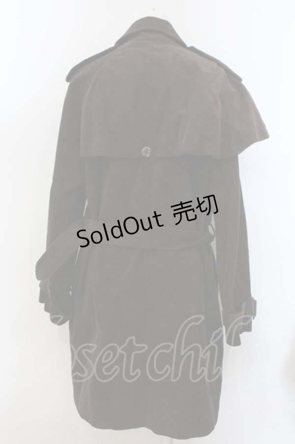 画像4: 【SALE】MILKBOY / DETECTIVE 2WAYコート  ブラウン O-25-01-31-2052-MB-CO-IG-ZT007 (4)