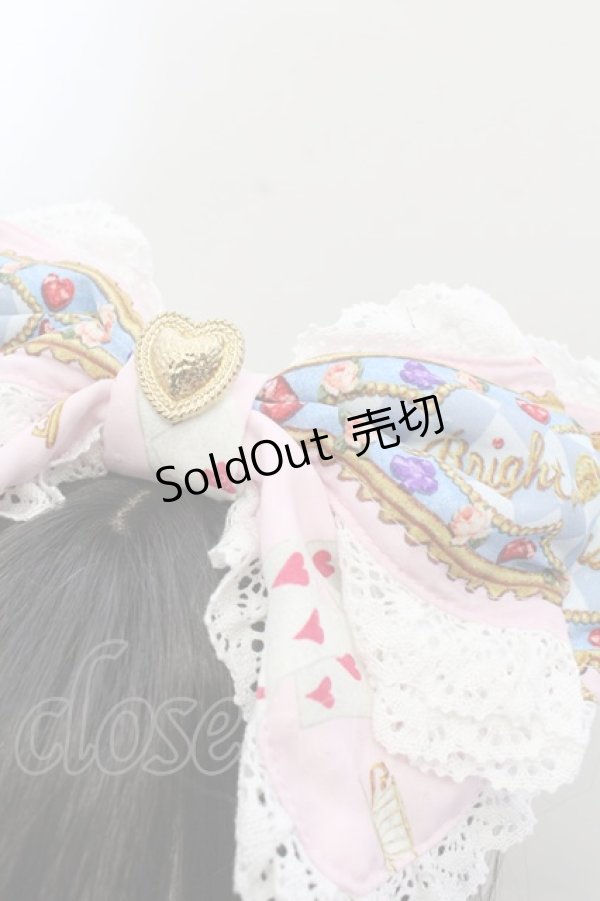 画像2: BABY,THE STARS SHINE BRIGHT / Alice in the Crystal Palaceカチューシャ  ピンク O-25-01-31-2100-BA-AC-OW-OS (2)