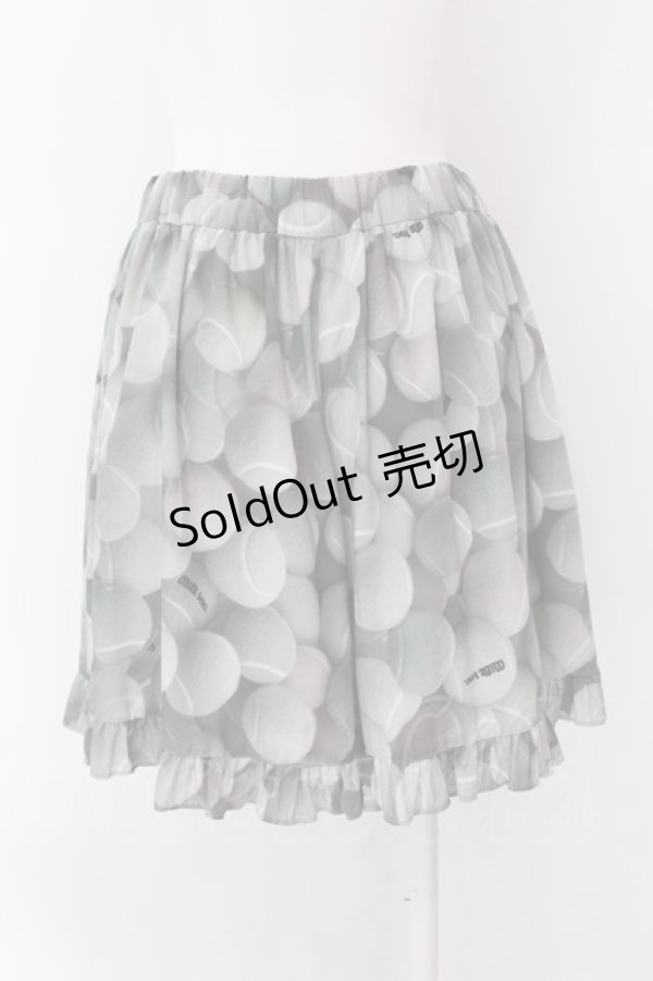 画像3: 【SALE】MILK / TENNIS GIRLキュロット  グレーカラフル O-25-01-31-001-ML-PA-OW-ZT456 (3)