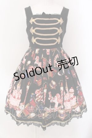 画像: Angelic Pretty / Holy Night Story切替ジャンパースカート  クロ O-25-01-31-010-AP-OP-IG-OS