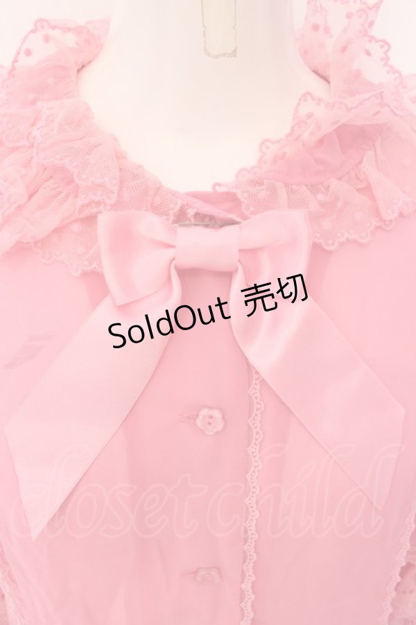 画像2: Angelic Pretty / ホイップDollブラウス  濃ピンク O-25-01-31-018-AP-BL-IG-OS (2)