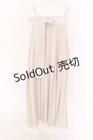 画像: Nyanya / ３Way袴風プリーツスカート S グレージュ O-25-02-04-045-EL-SK-OW-OS