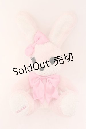 画像: Angelic Pretty / リリカルバニーぬいぐるみ（シリアルナンバー入り）  ピンク O-25-05-30-1048-AP-ZA-IG-OS