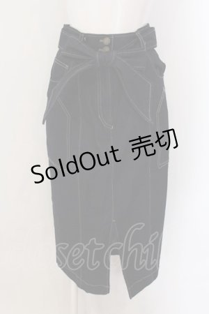 画像: axes femme POETIQUE / デニムタイトスカート M インディゴ O-25-02-04-056-AX-SK-IG-ZY