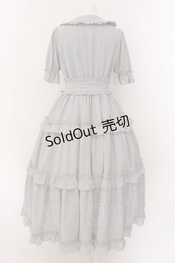 画像4: axes femme kawaii / ロマンティックフリルワンピース M グリーン O-25-02-04-013-AX-OP-OW-OS (4)