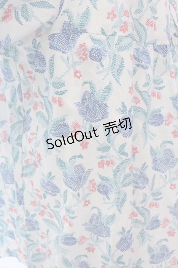 画像4: Jane Marple / Celiaとピンチェックのブラウス M ブルー系 O-25-02-07-040-JM-BL-OW-OS (4)