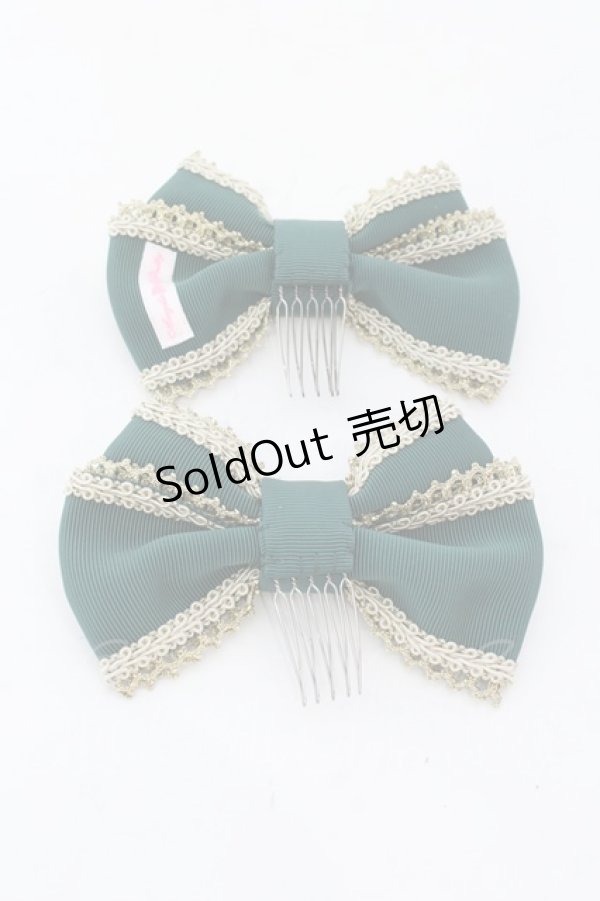 画像2: Angelic Pretty / British Starコーム  グリーン O-25-02-07-051-AP-AC-OW-OS (2)