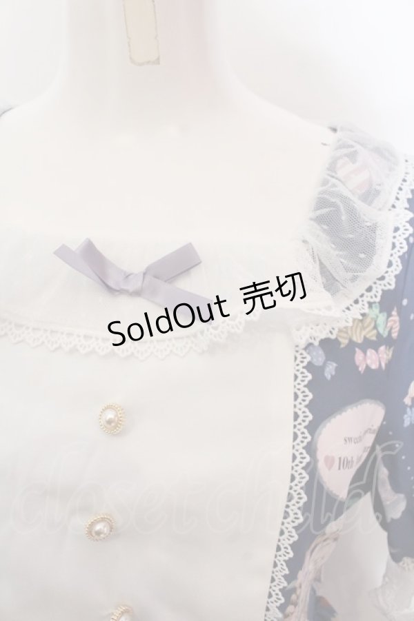 画像3: axes femme kawaii / 10thアニバーサリーワンピース M サックス O-25-02-07-015-AX-OP-YM-OS (3)