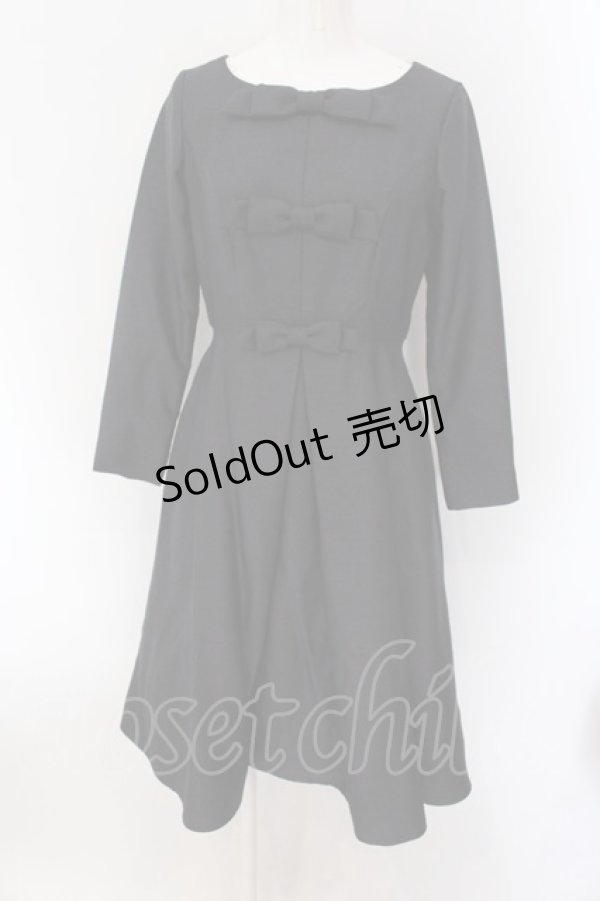 画像1: MILK / Graceful dressワンピース  クロ O-25-02-08-046-ML-OP-IG-OS (1)
