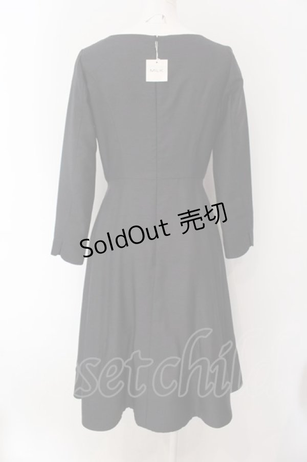 画像3: MILK / Graceful dressワンピース  クロ O-25-02-08-046-ML-OP-IG-OS (3)