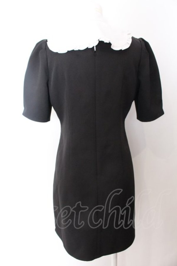 画像5: EATME / 2WAYボウタイミニワンピース M クロ O-25-02-10-1013-LO-OP-OW-ZT114 (5)