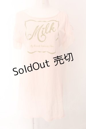 画像: MILK / ドリームタイムワンピース  ピンク O-25-02-11-055-ML-OP-IG-OS
