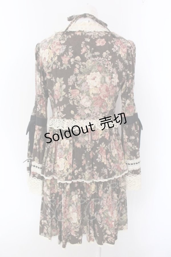 画像13: BABY,THE STARS SHINE BRIGHT / ローズジャガード2ピース（ペチコート欠品）  ブラウン O-25-02-11-008-BA-OP-OW-OS (13)