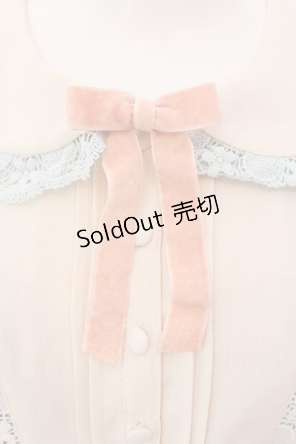 画像2: axes femme kawaii / ティティ×ベアファミリーワンピース M ミント O-25-02-11-088-AX-OP-OW-OS (2)