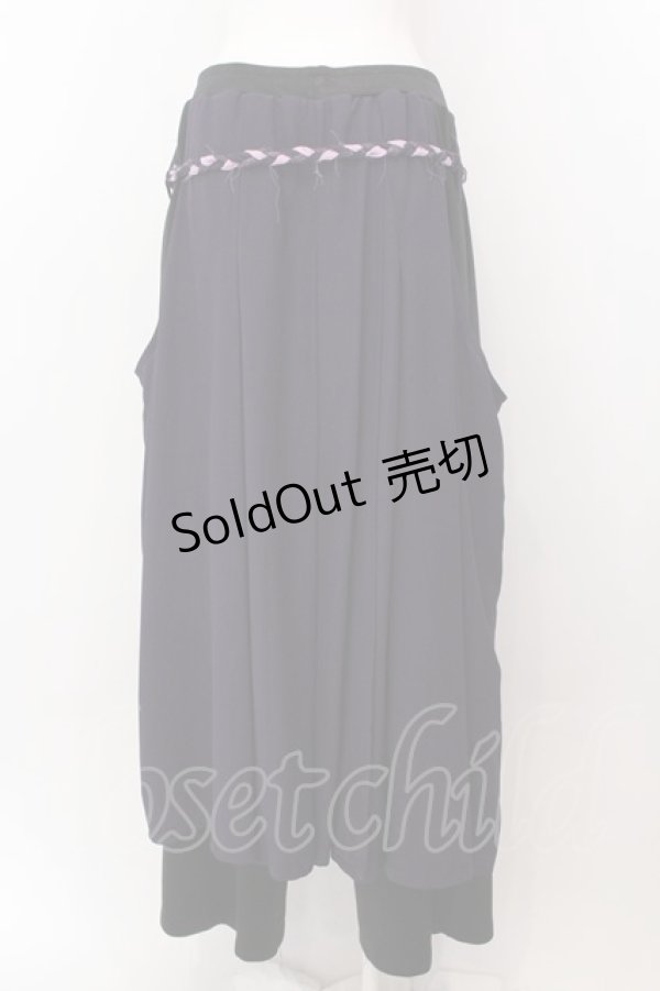 画像4: Qutie Frash / 袴パンツ  パープル× O-25-02-11-001-QU-PA-OW-OS (4)