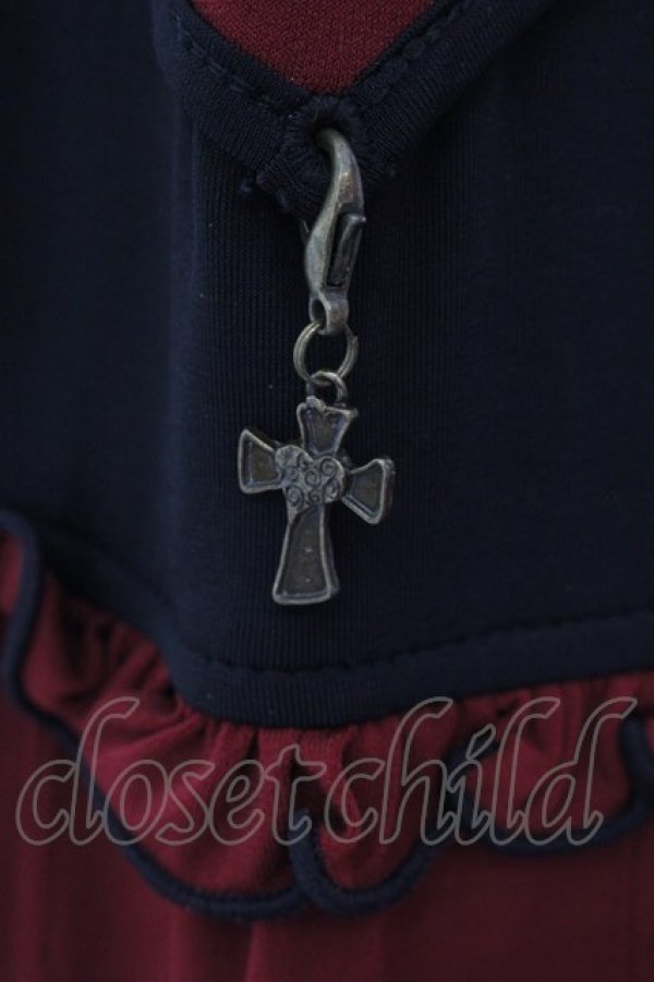 画像6: Ozz oneste / 裾シャンデリアプリントワンピース  レッド O-25-02-11-091-OO-OP-IG-OS (6)