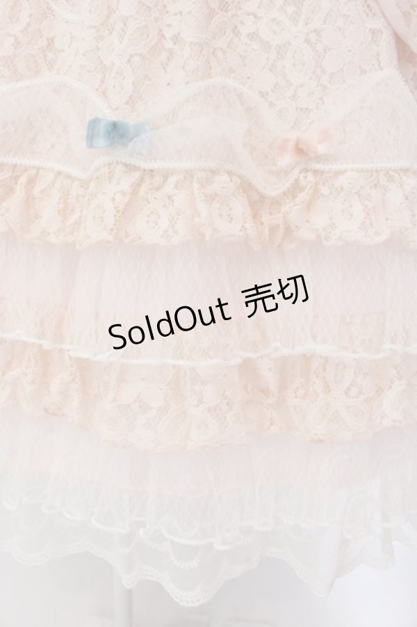 画像5: BABY,THE STARS SHINE BRIGHT / Salon de the Minette Cremeジャンパースカート  ピンク O-25-02-11-017-BA-OP-IG-OS (5)