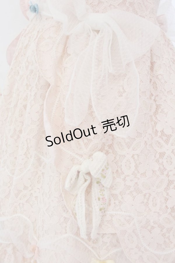 画像6: BABY,THE STARS SHINE BRIGHT / Salon de the Minette Cremeジャンパースカート  ピンク O-25-02-11-017-BA-OP-IG-OS (6)