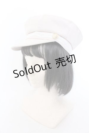 画像: axes femme / 波型レースマリンキャスケット  ピンク O-25-05-29-1010-AX-AC-OW-OS