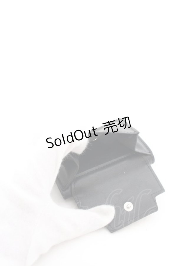 画像3: Candy Stripper / MY LITTLE CANDY RIBBON WALLET  ブラック O-25-05-30-1013-PU-ZA-OW-ZT444 (3)