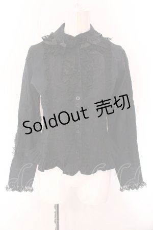 画像: Angelic Pretty / チャーミングブラウス  クロ O-25-02-15-067-AP-BL-IG-OS