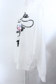 画像2: KINGLYMASK / シナモロール × KINGLYMASKコラボパーカー F ホワイト O-25-02-16-004-PU-TO-OW-ZI (2)