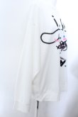 画像3: KINGLYMASK / シナモロール × KINGLYMASKコラボパーカー F ホワイト O-25-02-16-004-PU-TO-OW-ZI (3)