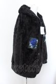 画像3: KINGLYMASK / ワッペンファーZIPパーカー M ブラック O-25-02-16-008-PU-JA-OW-ZT-C035 (3)