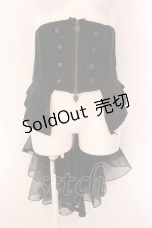 画像: Ozz oneste / ボリュームコルセット  ブラック O-25-02-18-064-OO-TO-IG-ZS