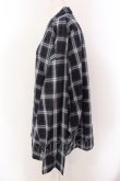 画像2: MILKBOY / BOX LONG SLEEVEシャツ  ネイビー O-25-02-18-012-MB-BL-IG-ZY (2)