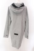 画像3: MILKBOY / LONG HOODIE シャツ  ホワイト×ブラック×グレー O-25-02-18-015-MB-BL-IG-ZY (3)