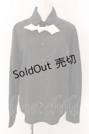画像: MILKBOY / PARTY BOY SHIRTS シャツ  ブラック×ブラック O-25-02-18-018-MB-BL-IG-ZI
