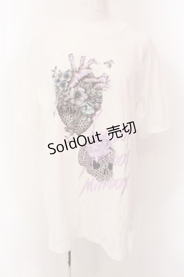 画像1: MILKBOY / HONEY TEE Tシャツ L ホワイト O-25-02-18-025-MB-TS-IG-ZI (1)