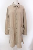 画像1: MILKBOY / WOOLY LONG SHIRTS シャツ  ベージュ O-25-02-18-029-MB-BL-IG-ZT077 (1)