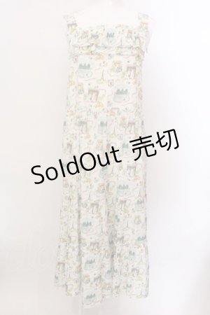 画像: Jane Marple / Bonjourティアードドレス M アイボリー O-25-02-19-029-JM-OP-IG-ZI