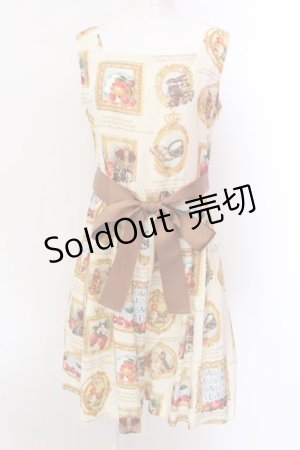 画像: Jane Marple / Anniversaryフレームのスクエアドレス M アイボリー O-25-02-19-033-JM-OP-OW-ZI