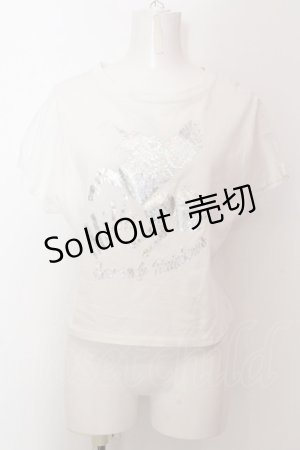 画像: MILK / ユニコーンpt Tシャツ  シロ O-25-02-19-1037-ML-TS-IG-OS