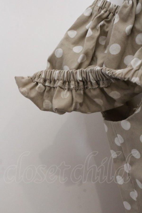 画像4: MILK / カトリーヌロングドレス  ベージュ O-25-02-19-1046-ML-OP-IG-ZT466 (4)